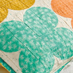 Retro Blooms Patchwork Cushions Sewing Pattern PDF
