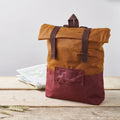 Roll Top Backpack Sewing Pattern PDF