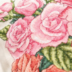 Rose Bouquet Cross Stitch Pattern PDF