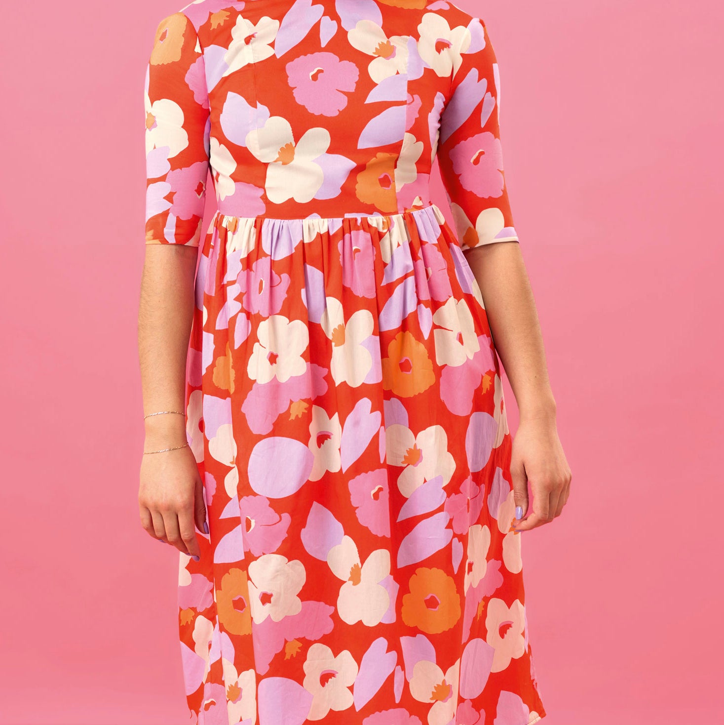 Rosetta Dress Sewing Pattern PDF