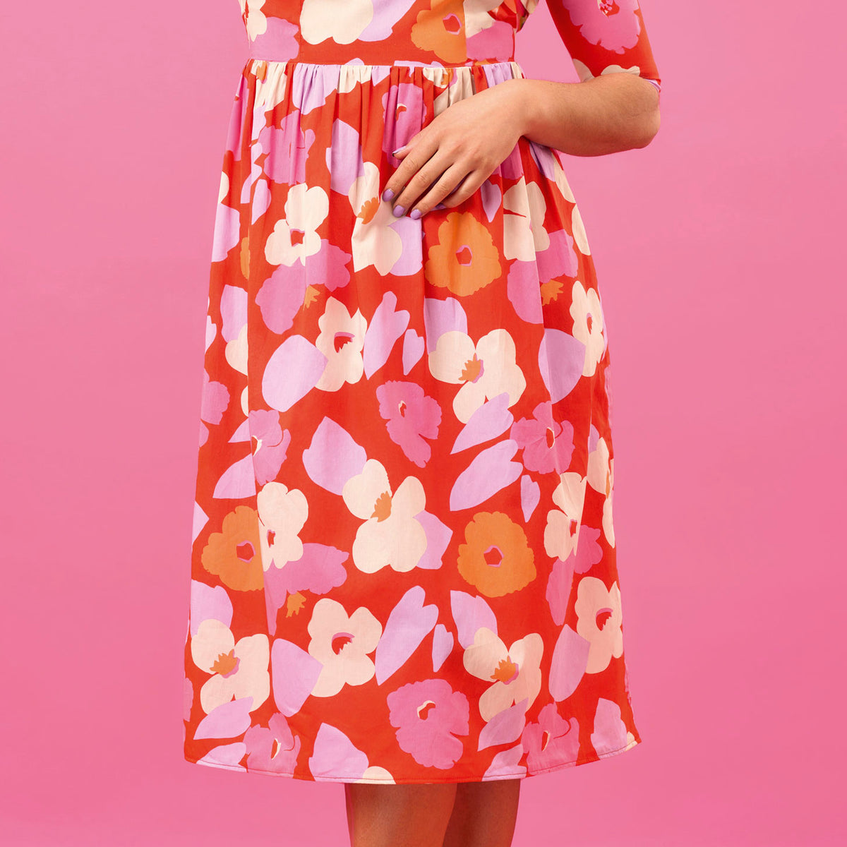 Rosetta Dress Sewing Pattern PDF