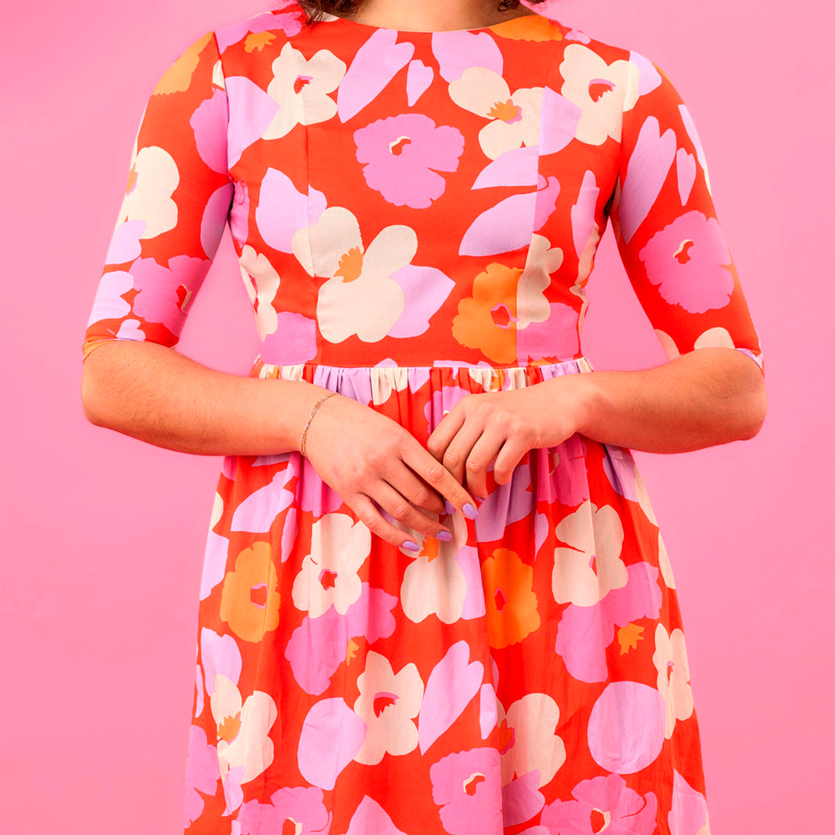 Rosetta Dress Sewing Pattern PDF
