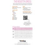 Rosetta Dress Sewing Pattern PDF