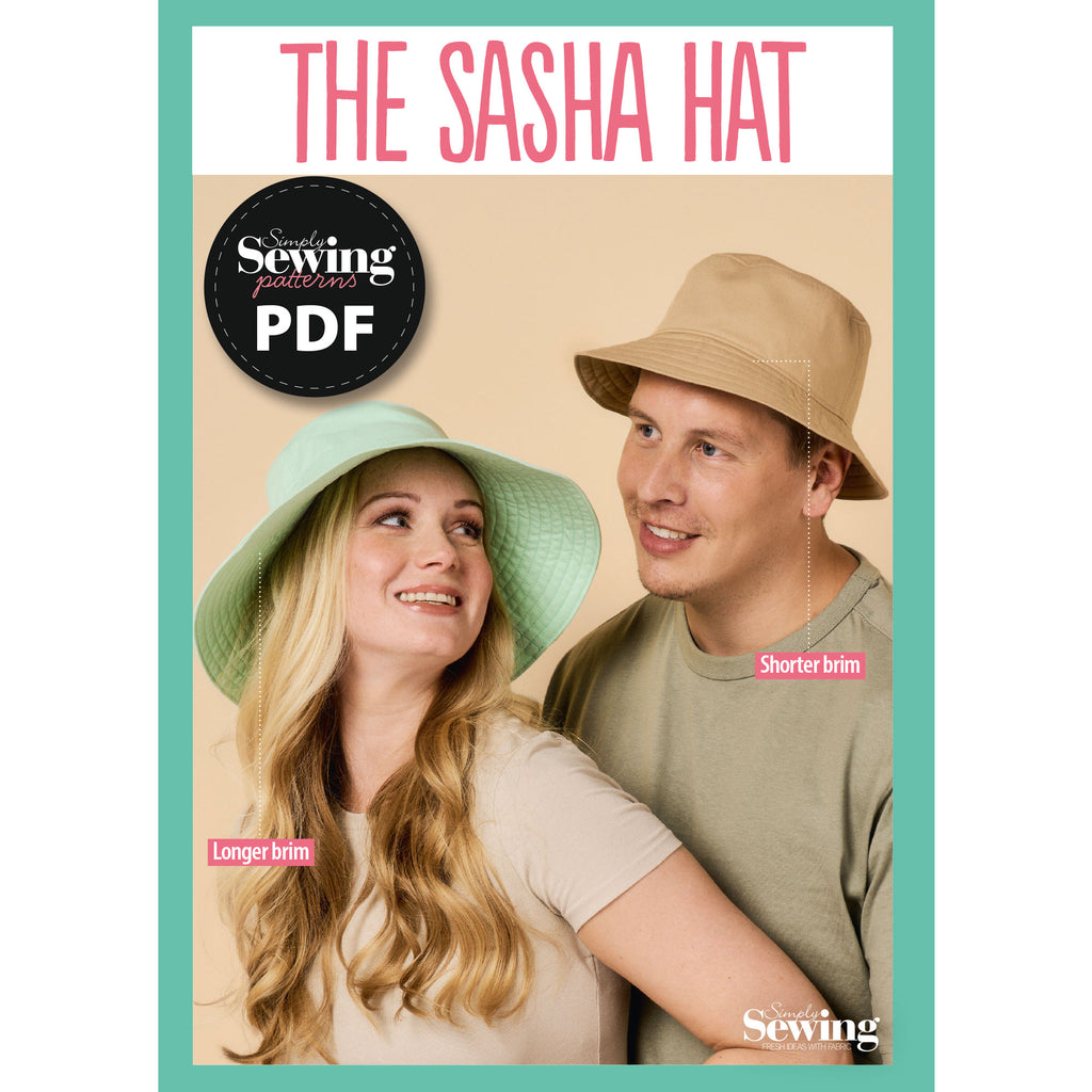 Sasha hat Sewing Pattern PDF
