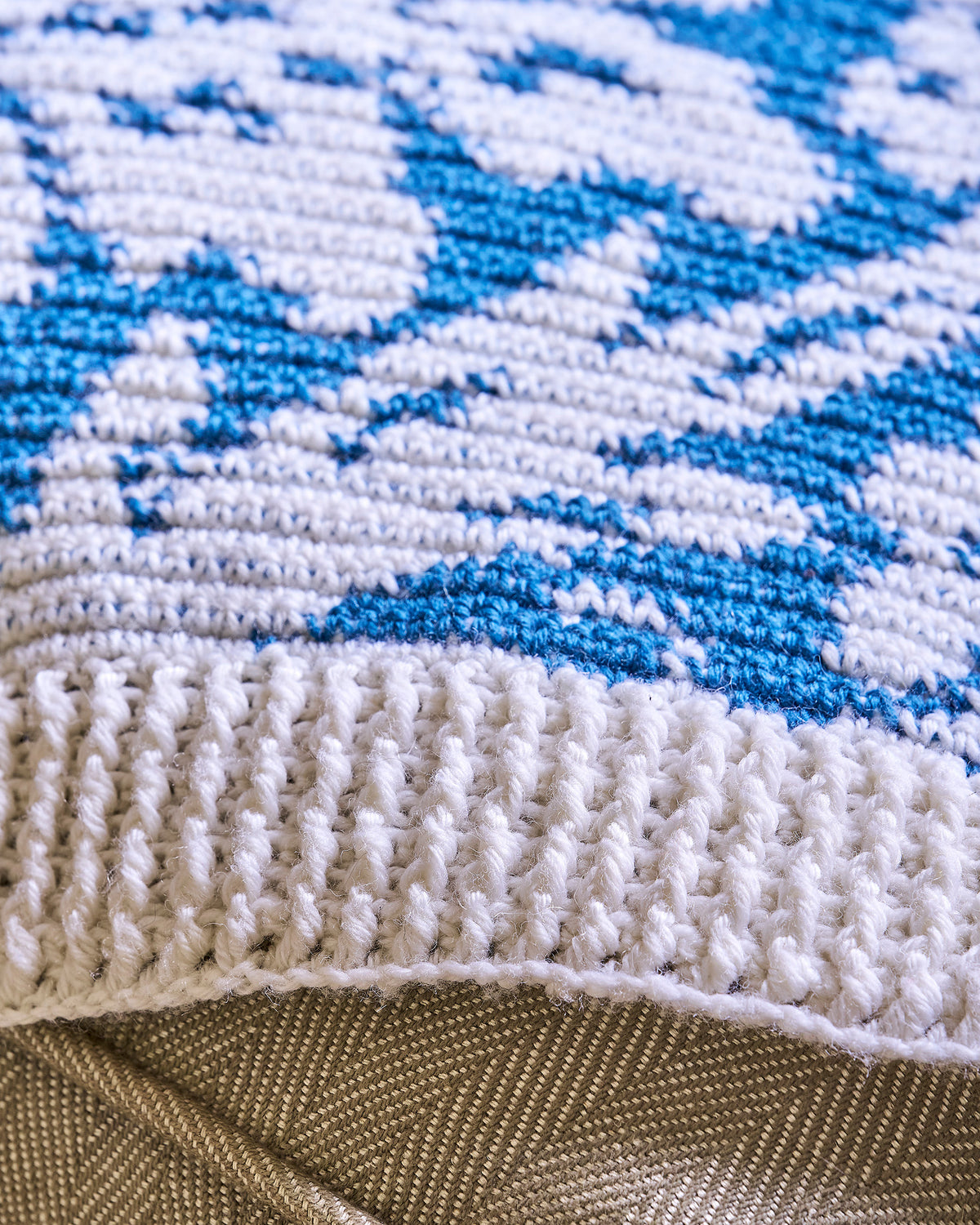 Floral Throw Crochet Pattern