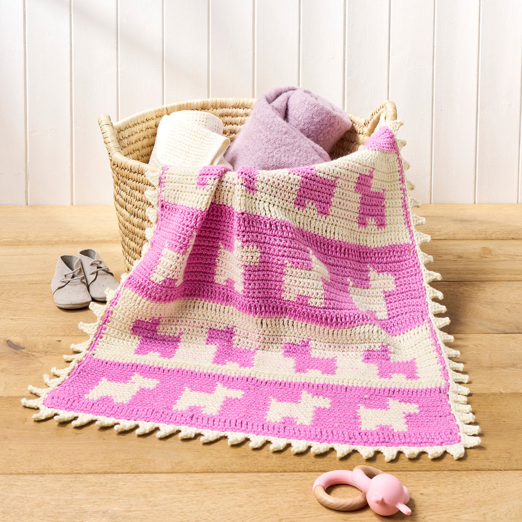 Puppy Baby Blanket Pattern PDF