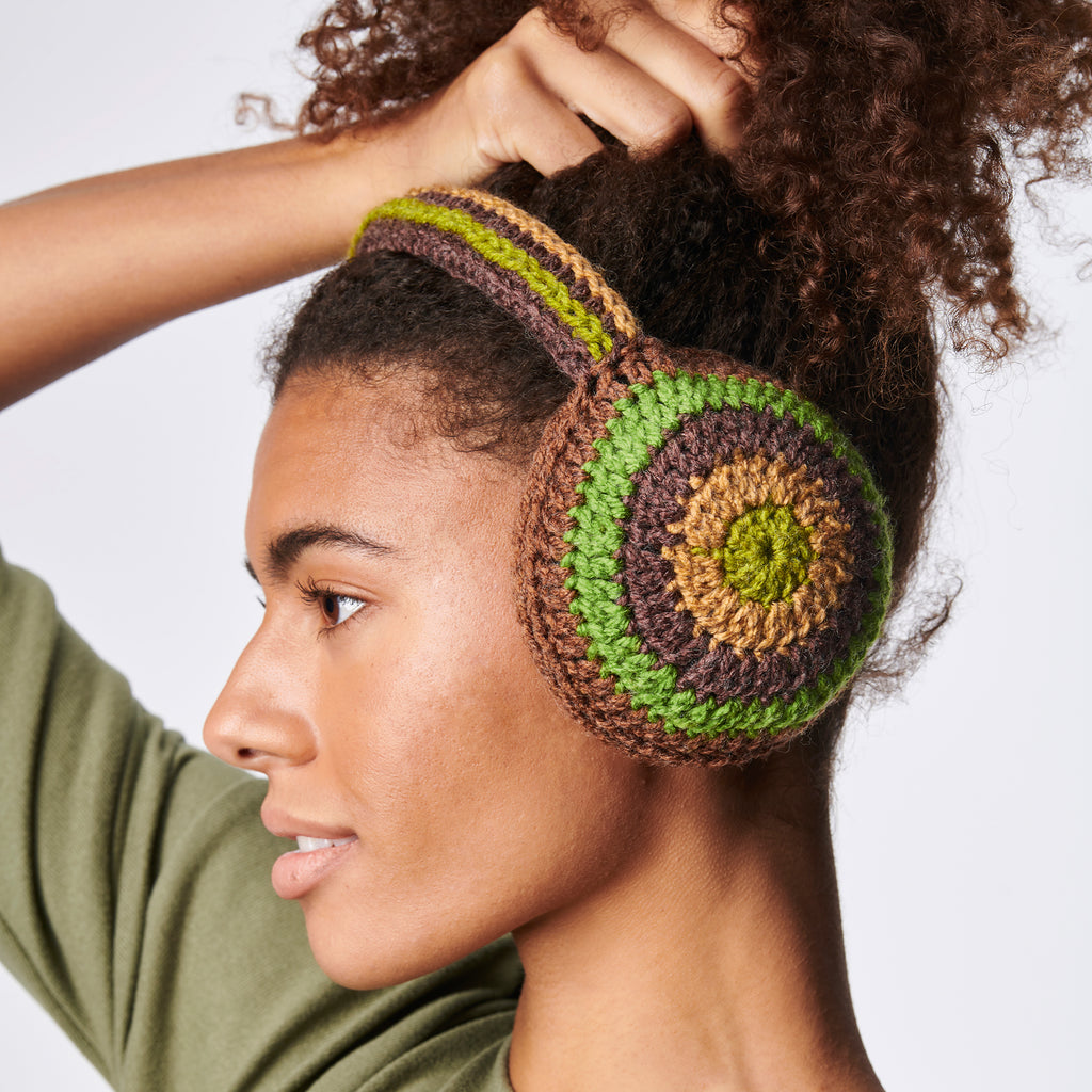 Earmuff Covers Crochet Pattern PDF