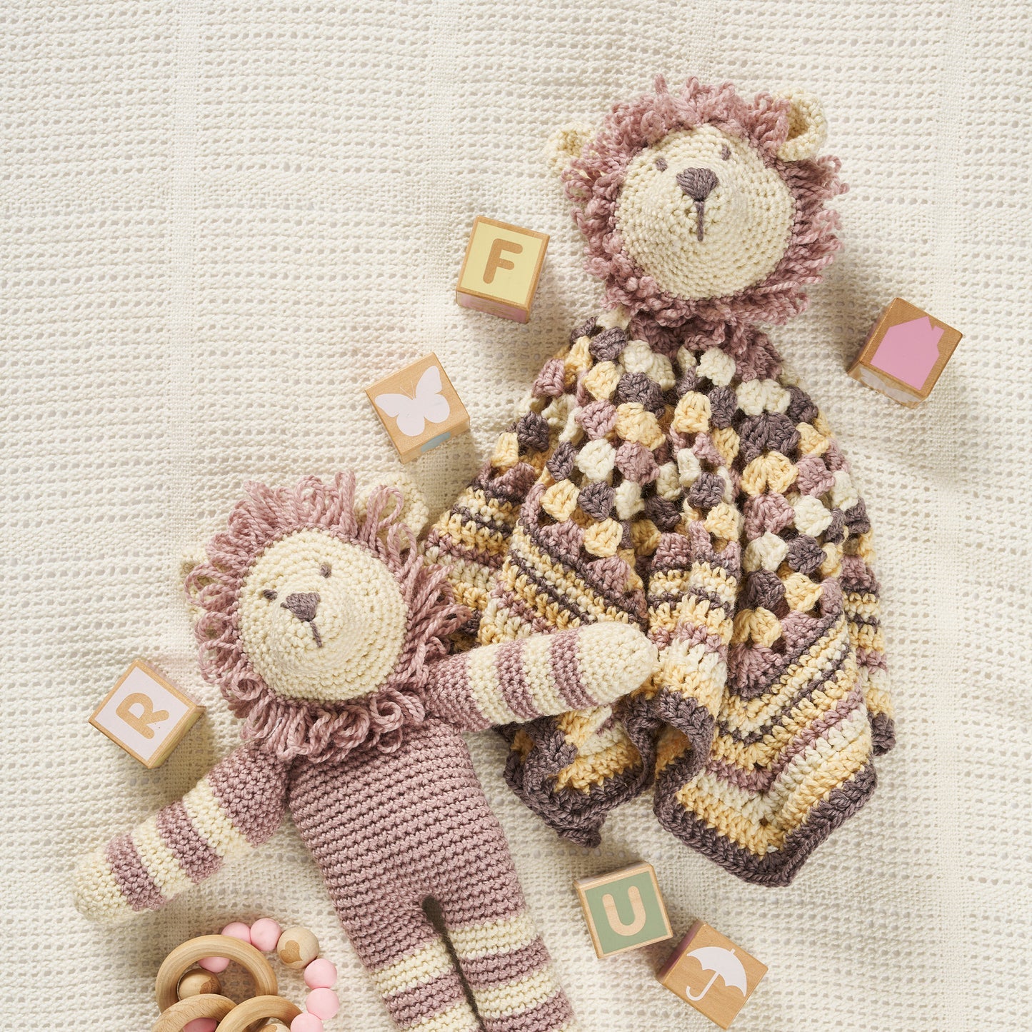Crochet Animal Comforters Pattern Bundle PDF