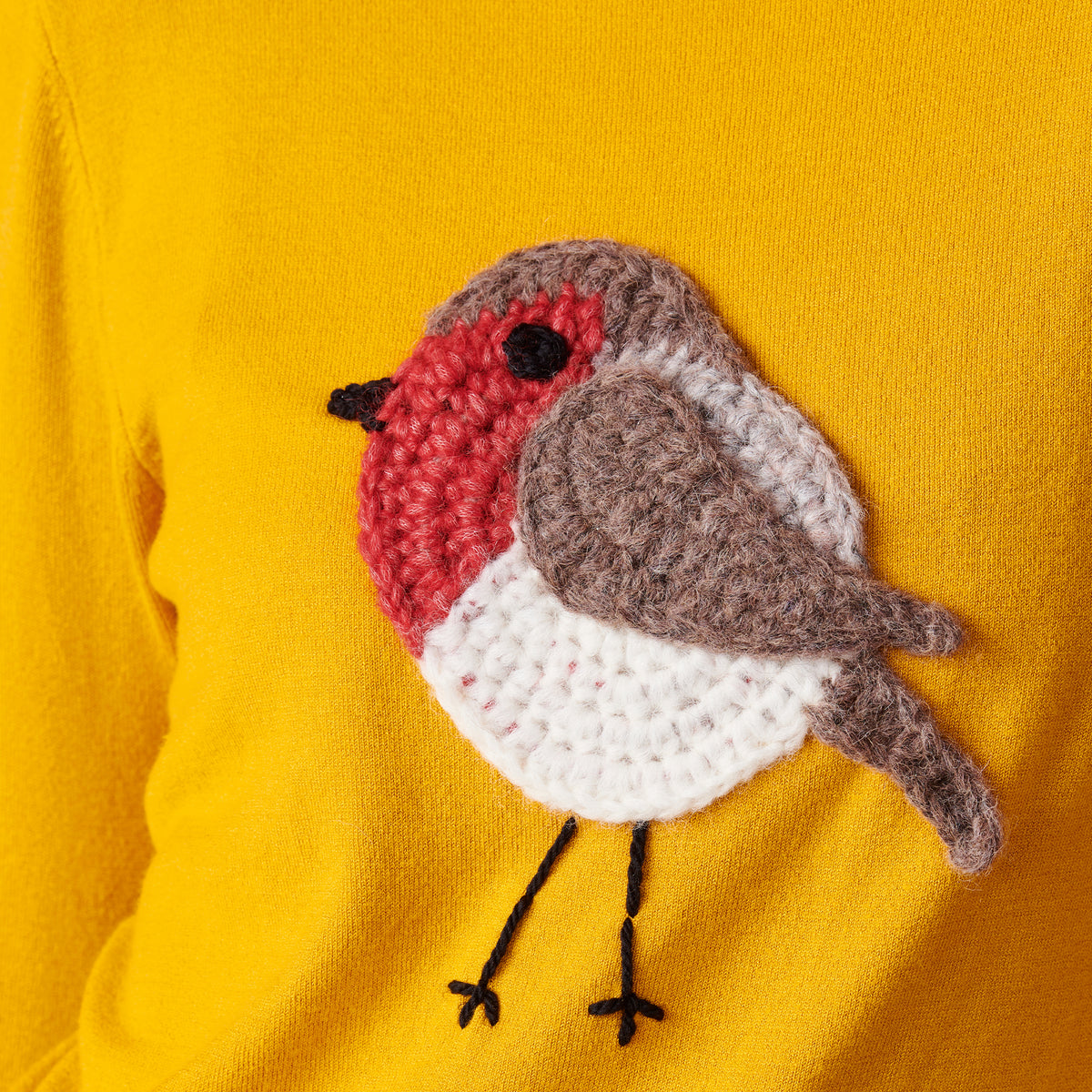 Robin Appliqué Crochet Pattern