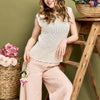 Lacy Tank Top Crochet Pattern PDF