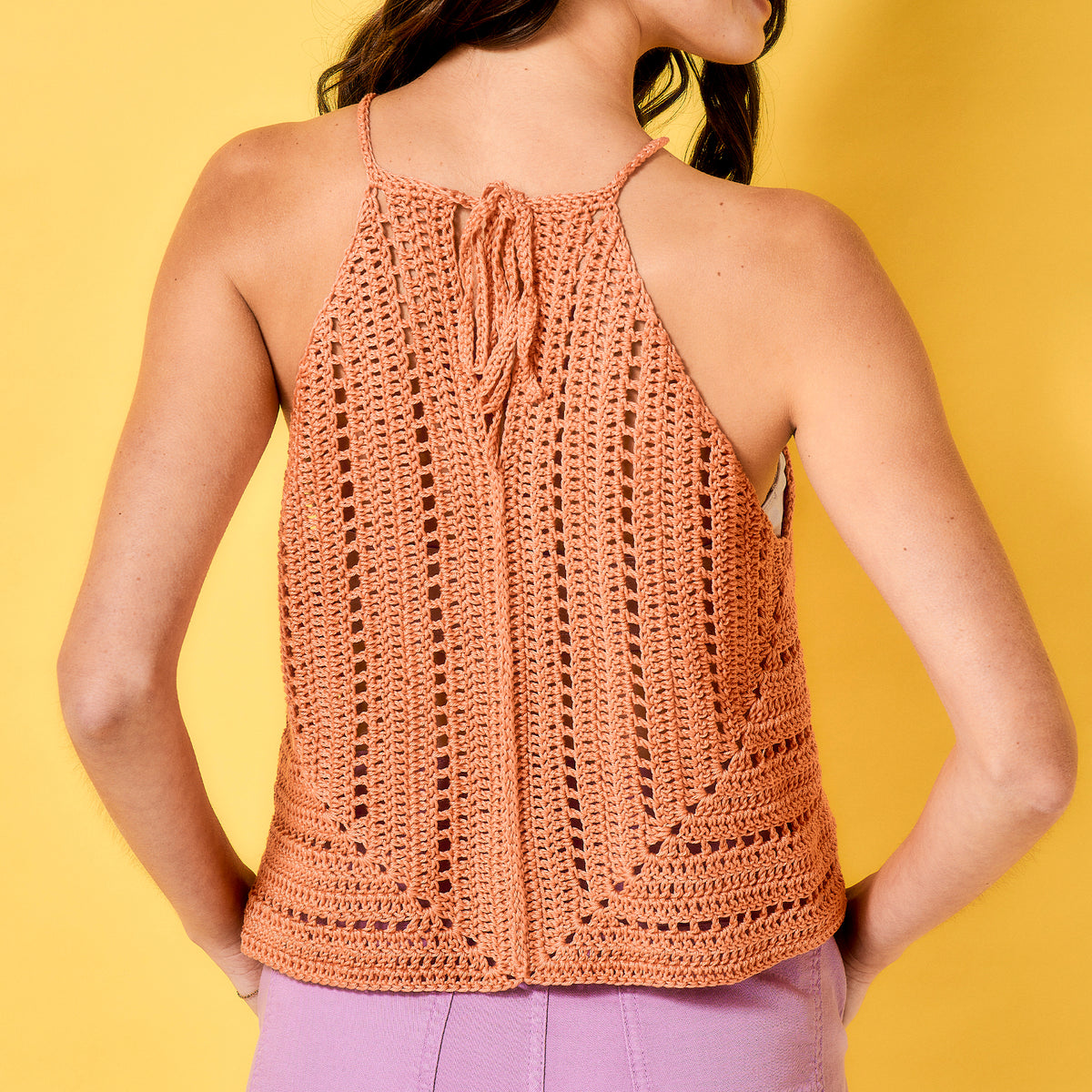 Halterneck Top Crochet Pattern PDF