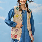 Rustic Ranch Waistcoat Crochet Pattern PDF