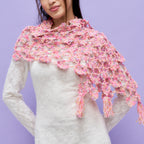 Motif Shawl Crochet Pattern PDF