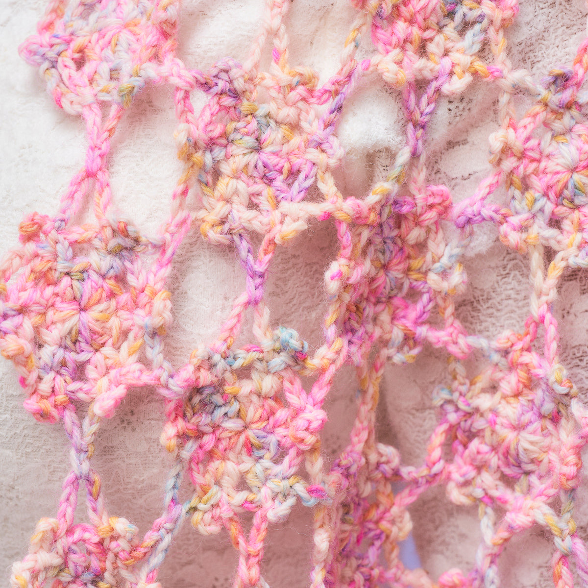 Motif Shawl Crochet Pattern PDF
