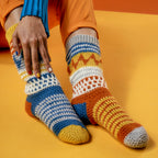 Mismatched Socks Crochet Pattern PDF