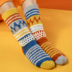 Mismatched Socks Crochet Pattern PDF
