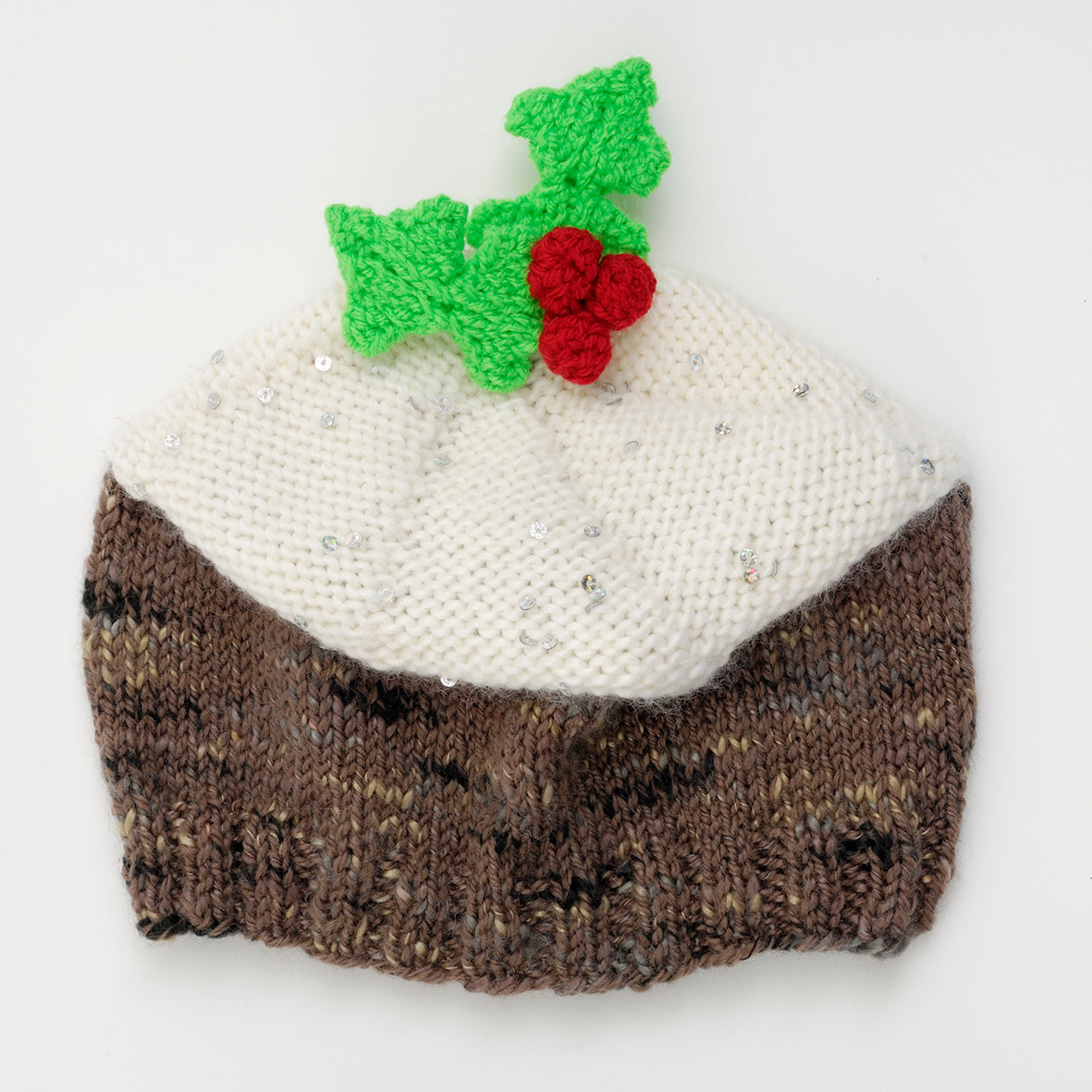 Christmas Pudding Hat Pattern (Child & Adult)