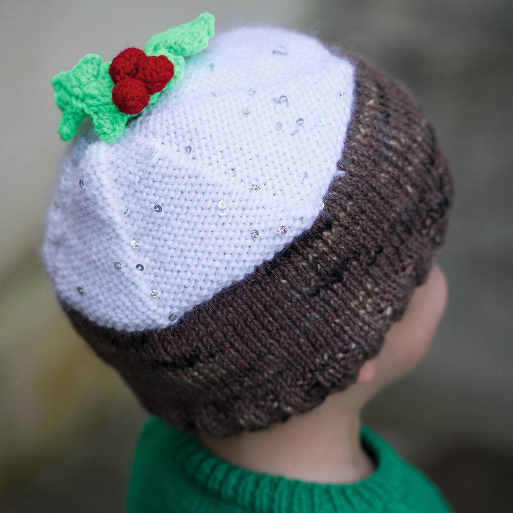 Christmas Pudding Hat Pattern (Child & Adult)