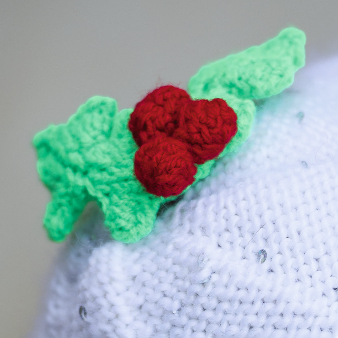 Christmas Pudding Hat Pattern (Child & Adult)
