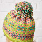 Spring Fair Isle Set Knitting Pattern PDF