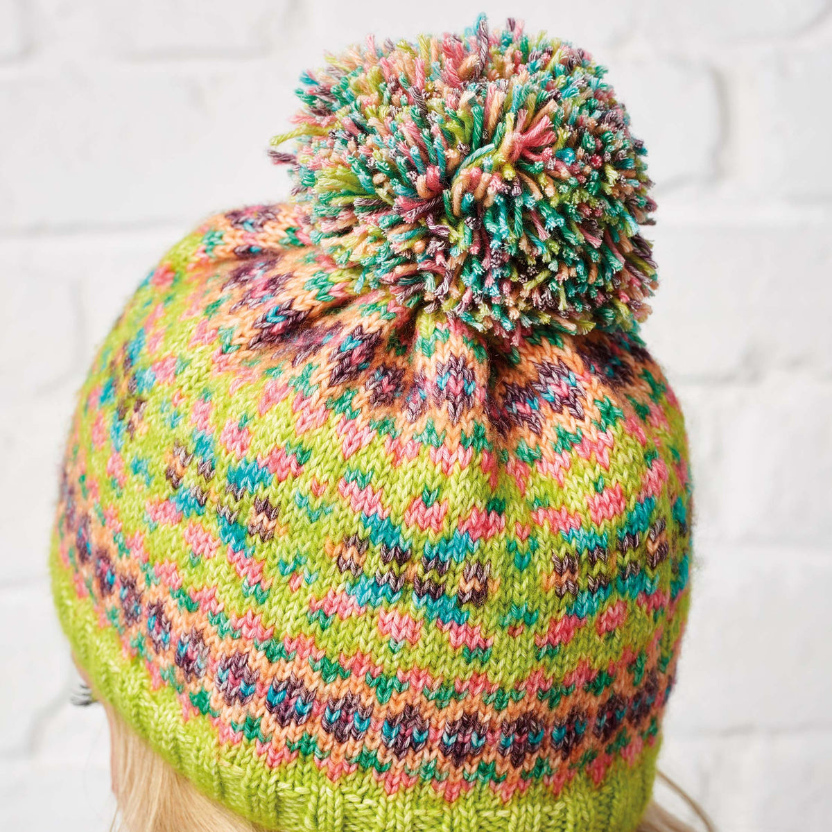 Spring Fair Isle Set Knitting Pattern PDF