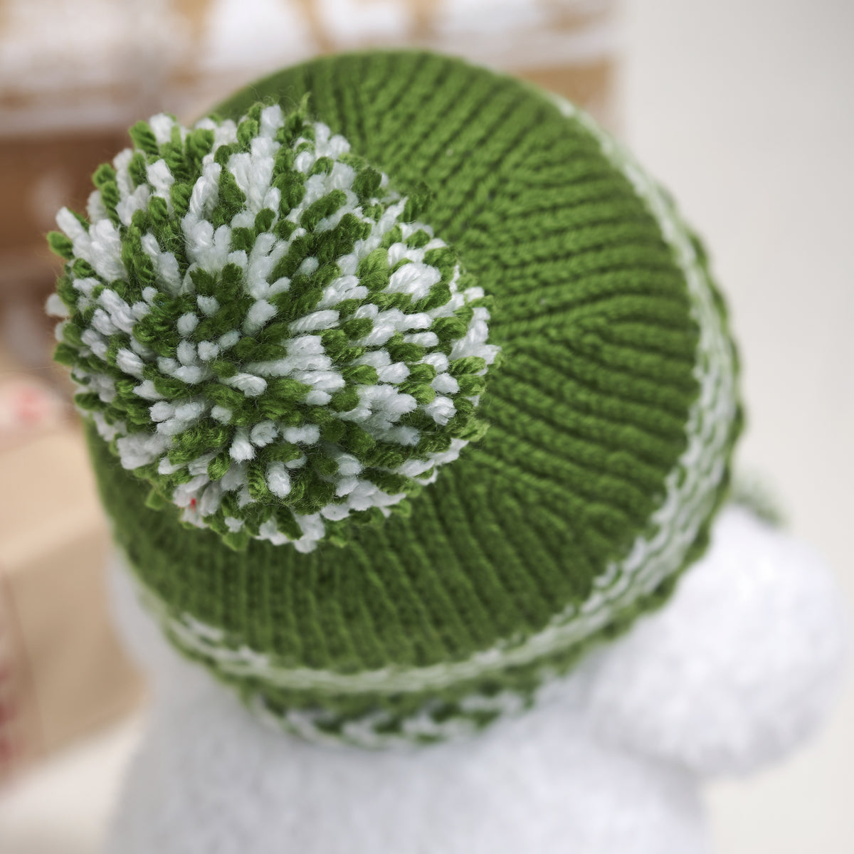 Snowman Toy Knitting Pattern PDF
