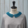 Lace Peter Pan Collar Knitting Pattern PDF