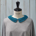 Lace Peter Pan Collar Knitting Pattern PDF