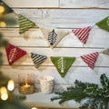 Rustic Christmas Bunting Knitting Pattern PDF