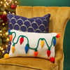 Fairy Lights Cushion Knitting Pattern PDF
