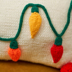 Fairy Lights Cushion Knitting Pattern PDF