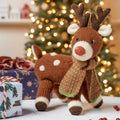 Reindeer Toy Knitting Pattern PDF