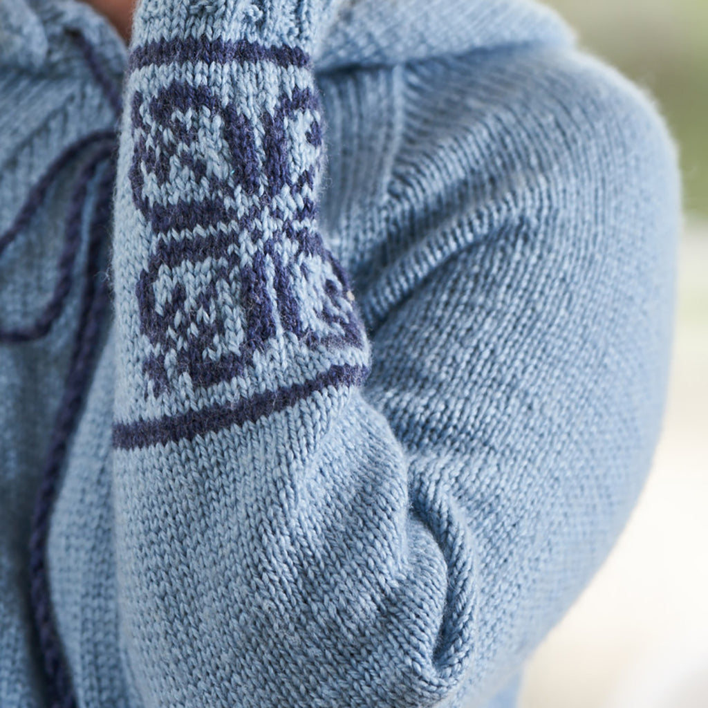 Snowflake hoodie jumper pattern