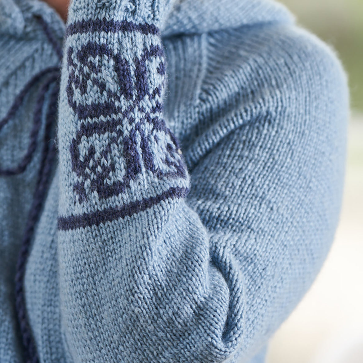 Snowflake hoodie jumper pattern
