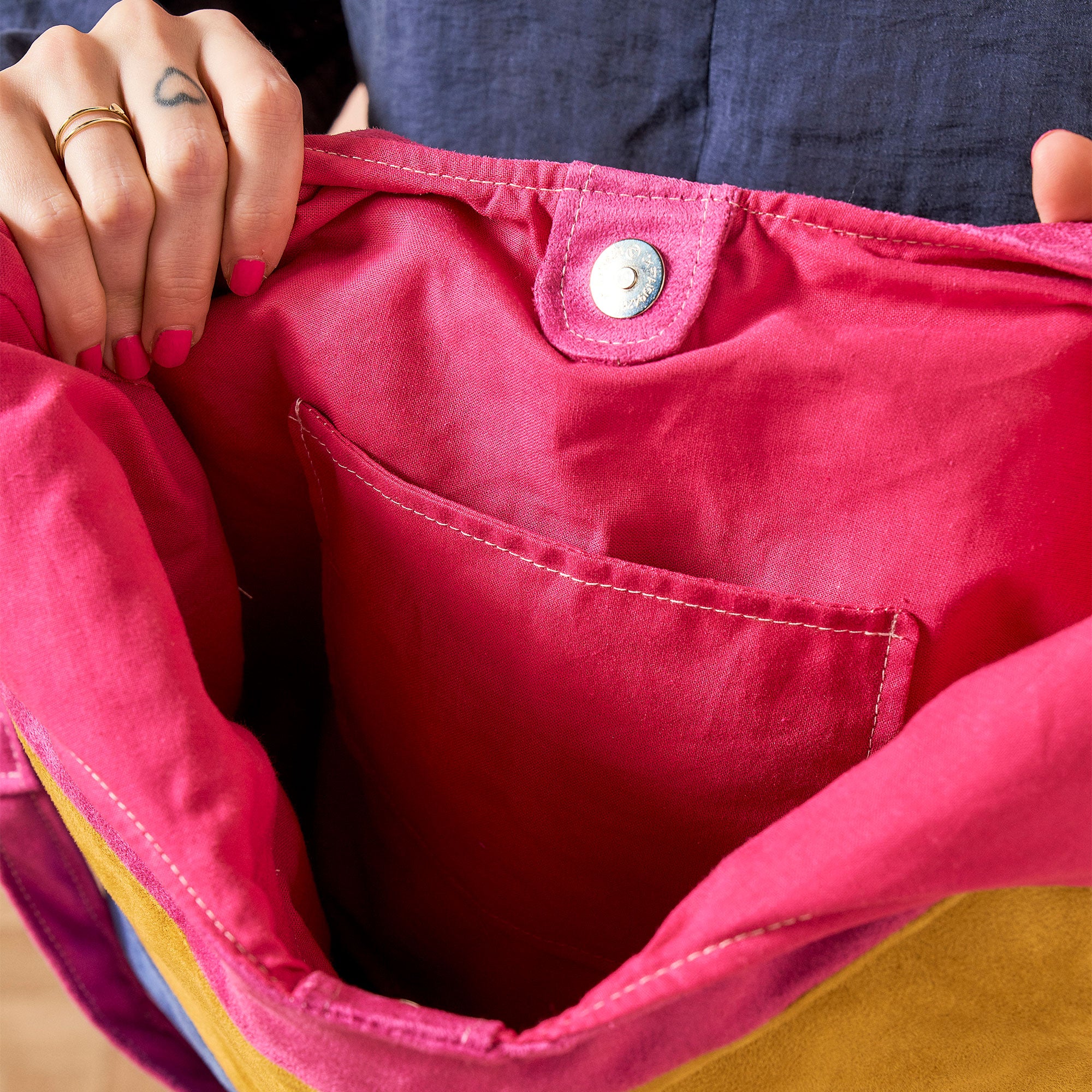 Slouch Tote Bag Sewing Pattern PDF