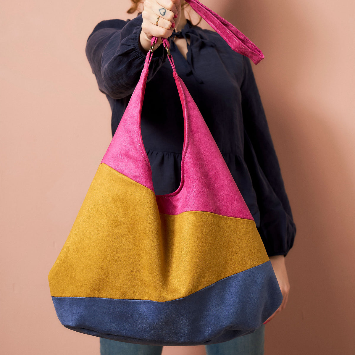 Slouch Tote Bag Sewing Pattern PDF