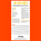 Sofia Dress Sewing Pattern PDF