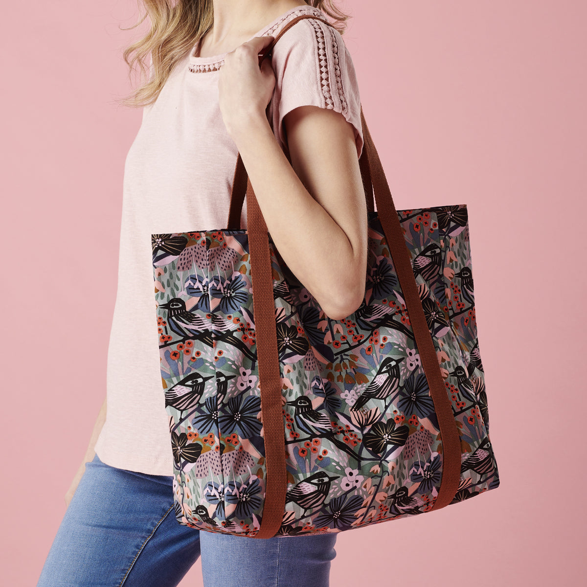 Anna Tote Bag Sewing Pattern PDF