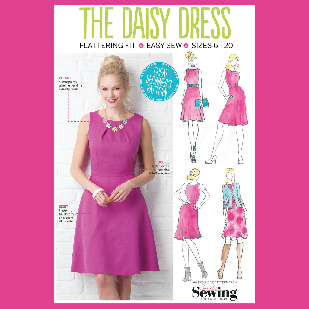 Daisy Dress Sewing Pattern PDF