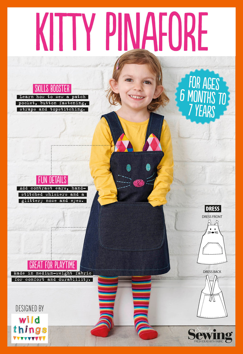 Kitty Dress Sewing Pattern PDF