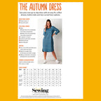 Autumn Dress Sewing Pattern PDF