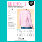 Breton Top Sewing Pattern PDF