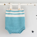Sailor Baby Romper Knitting Pattern PDF
