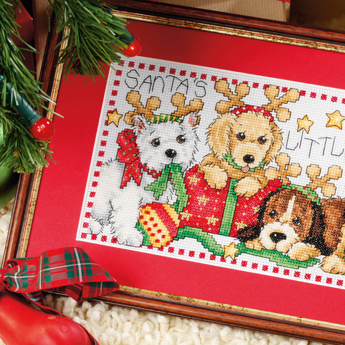 Santa's Helpers Cross Stitch PDF Pattern
