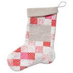 Scarlet & Snow Patchwork Stockings Pattern PDF