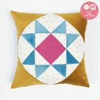 Velvet Patchwork Cushion Sewing Pattern PDF