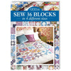 Cover of the 'Sew 36 Quilt Blocks Collection 1 - Special Edition PDF' featuring a quilt with various geometric patterns and colors.