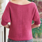 Sideways Top Knitting Pattern PDF