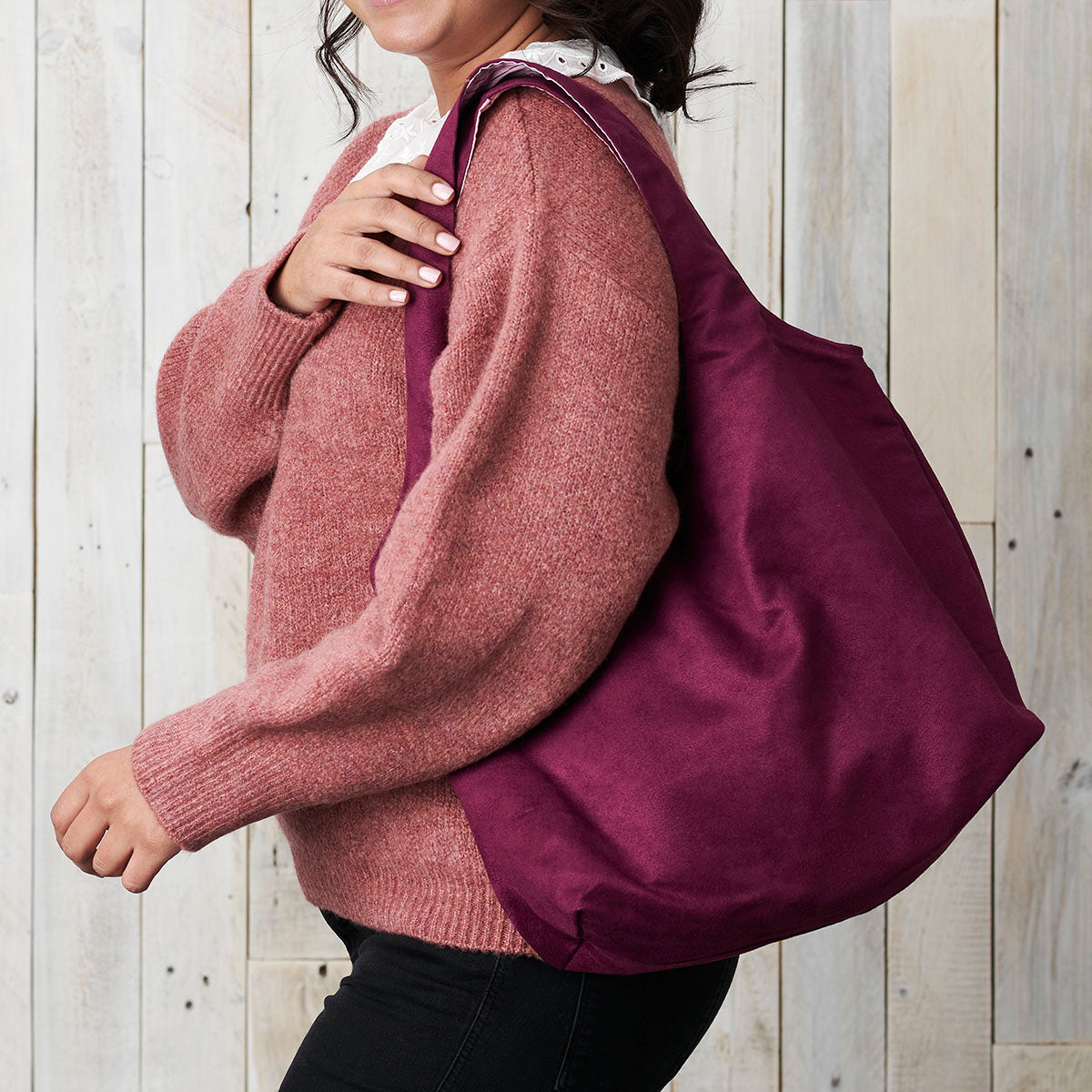 Slouchy Tote  Bag Sewing Pattern PDF