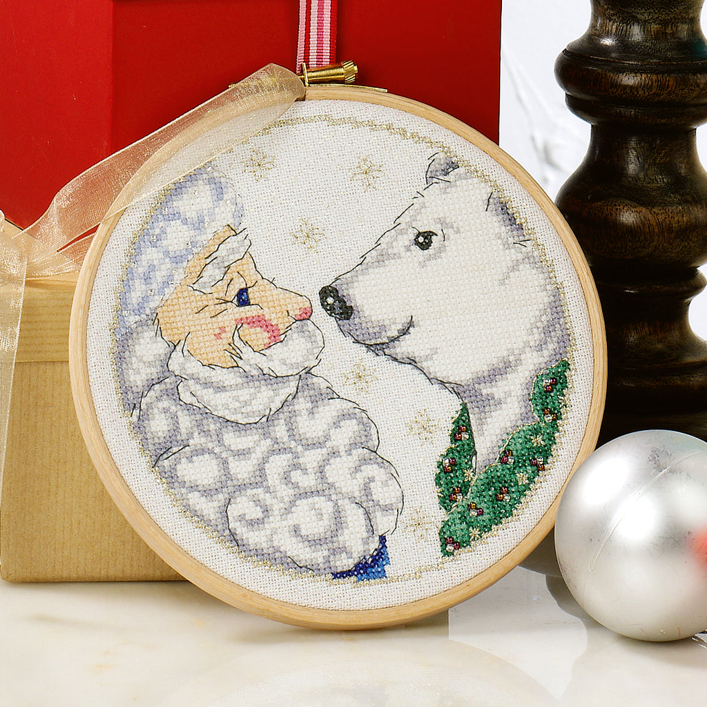 Snow Santa Cross Stitch PDF Patterns